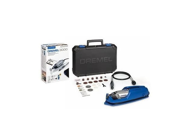 DREMEL MONITOIMINTOHIOMAKONE MULTI 3000 -1 + 25 LISÄVARUSTETTA + VARSI