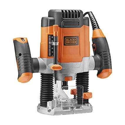 BLACK+DECKER 1200W TOPSPINDELFRÆSEMASKINE /KW1200E