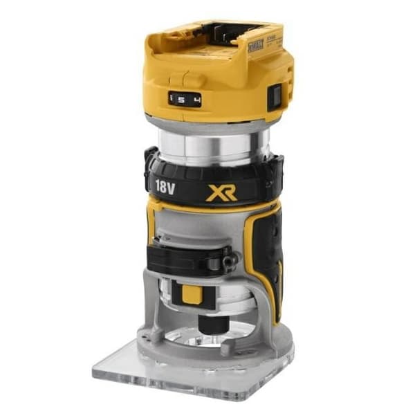 DEWALT 18V EDGE-FRÆSER UDEN BATTERIER OG OPLADER