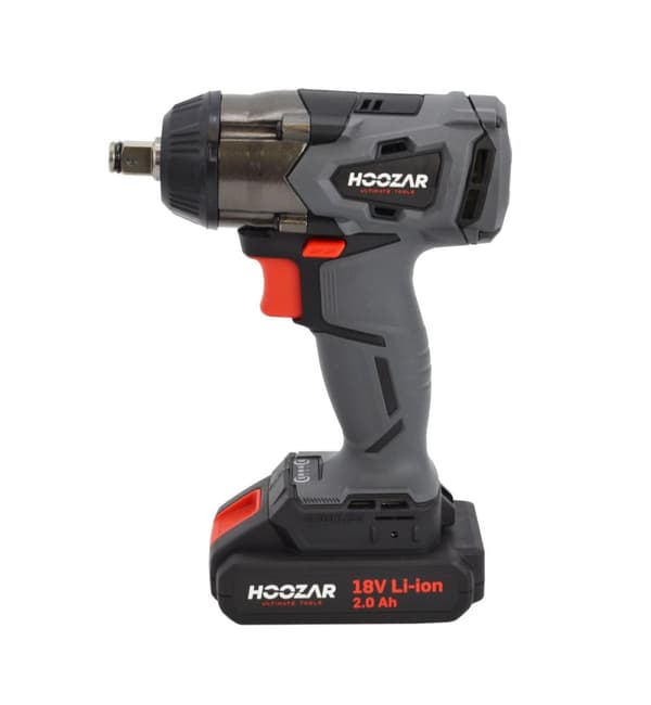HOOZAR BØRSTELØS SLAGNØGLE 1/2"" 18V 1x2.0Ah 350 Nm IW10BL