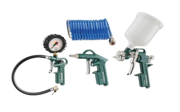 METABO PNEUMATISK VÆRKTØJSSÆT 4 DEEL. LPZ 4 SÆT