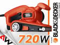 Miniatyrbillede 4 af 4: BLACK+DECKER BÅNDSLIBEMASKINE 720W 75 x 457mm KA86