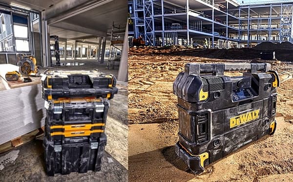 DEWALT AKKU-VERKKOVIRTARADIO TSTAK FM/DAB+ BLUETOOTH-LATURI