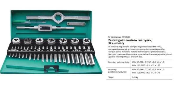 AWTOOLS KIERTEET JA LEIKKAUSSARJA / 32 kpl.