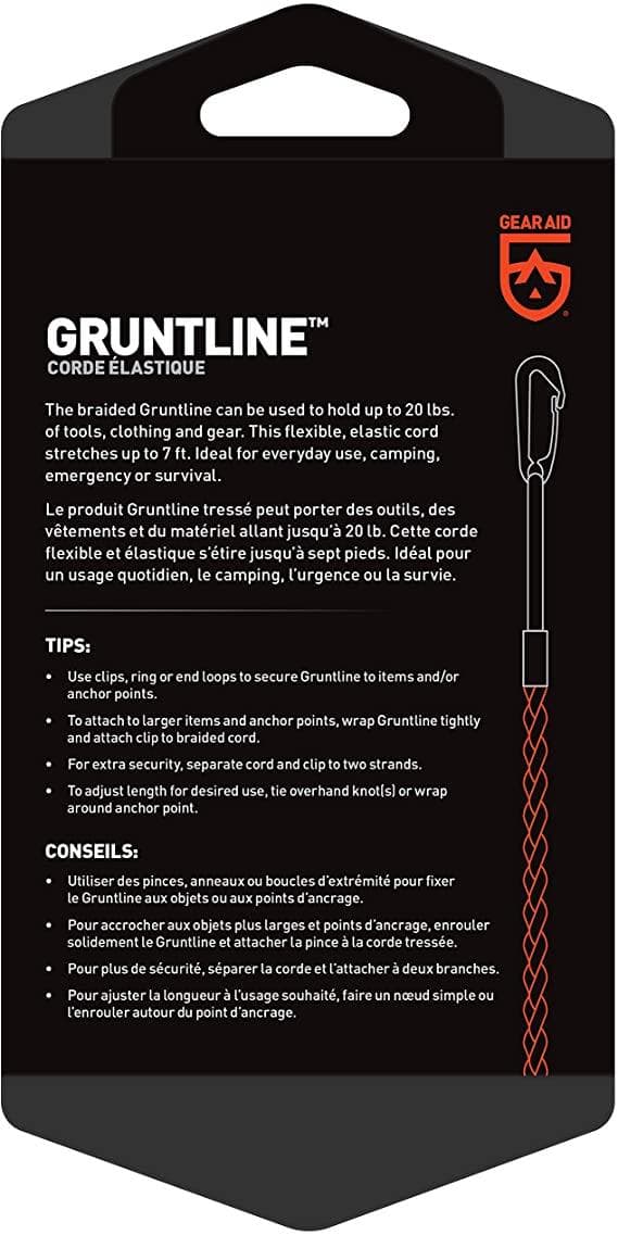 GEAR AID GRUNTLINE, elastisk gummicord