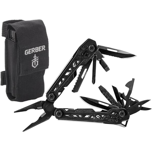 GERBER TRUSS BLACK, multiverktyg + nylonfodral