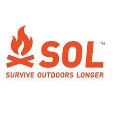 SOL PACKIT SURVIVAL CARD TOOL,  multitool i storlek av visakort