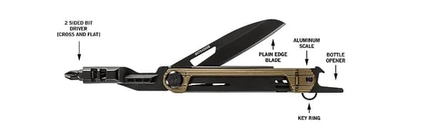 GERBER ARMBAR SLIM DRIVE burnt broze