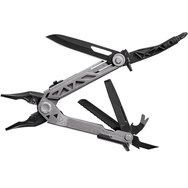 GERBER CENTER DRIVE STEINLESS/BLACK (multitool med fodral)