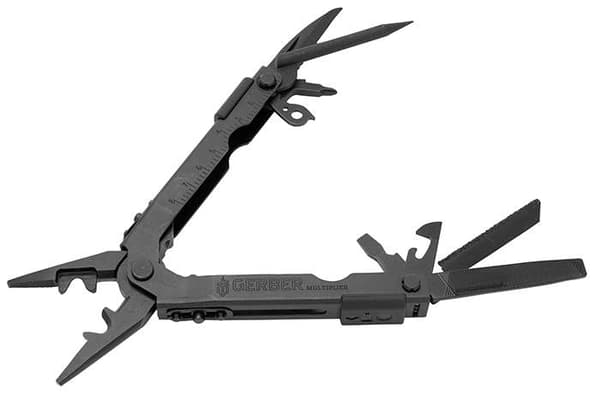 GERBER MP600 DET BLACK, multiverktyg inklusive nylocase