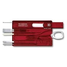 VICTORINOX SWISSCARD CLASSIC red