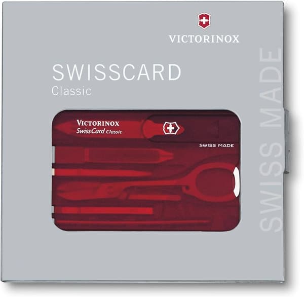 VICTORINOX SWISSCARD CLASSIC red