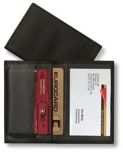 läderfodral Swiss Card, VICTORINOX SWISS CARD LEATHER WALLET