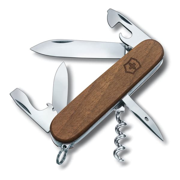 VICTORINOX SPARTAN WOOD 91 mm valnöt, Victorinox armekniv trähandtag