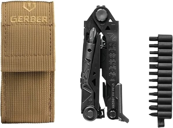 GERBER CENTER DRIVE BLACK (multitool med  bitssats och fodral)
