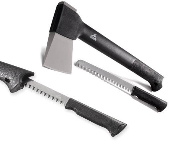 GERBER GATOR COMBO AXE II, Gerber yxa med inbyggd såg