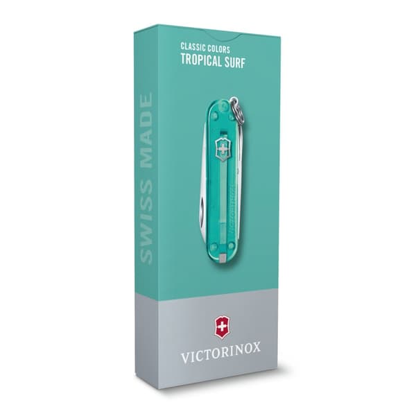 VICTORINOX CLASSIC SD TRANSPARENT COLORS Tropical Surf
