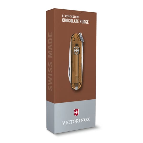 VICTORINOX CLASSIC SD TRANSPARENT COLORS Chocolate Fudge