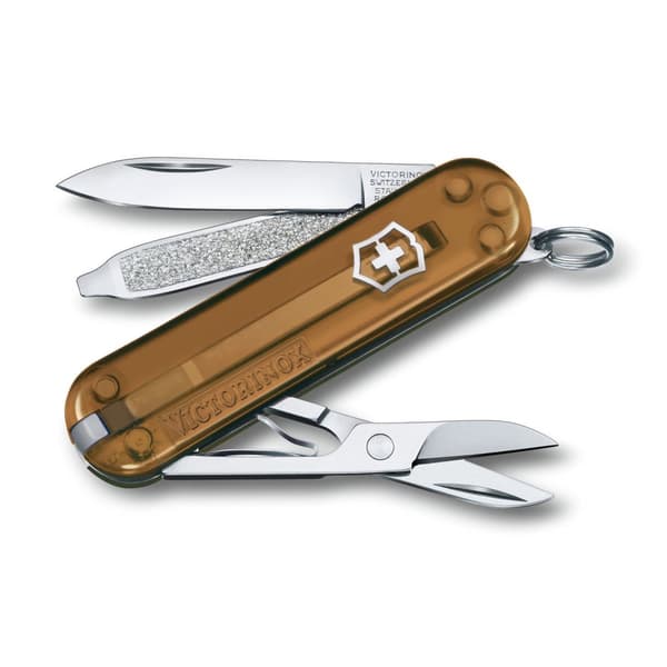 VICTORINOX CLASSIC SD TRANSPARENT COLORS Chocolate Fudge