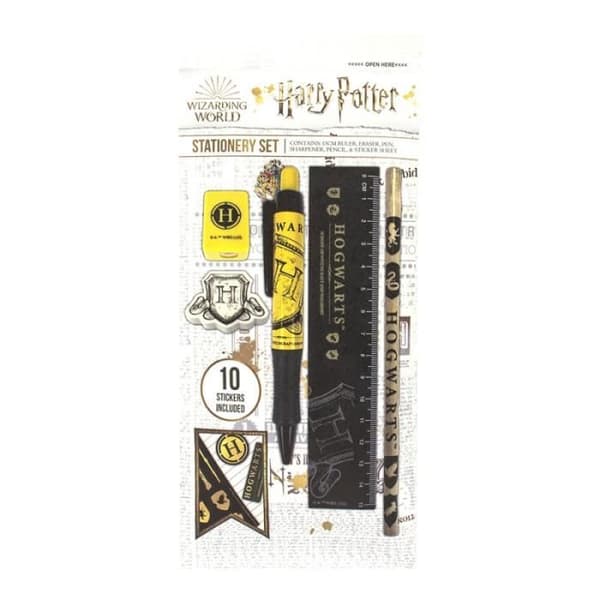 Mini brevpappersset - BLUESKY - Harry Potter Hogwarts - Svart - För barn