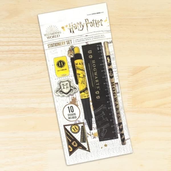 Mini brevpappersset - BLUESKY - Harry Potter Hogwarts - Svart - För barn