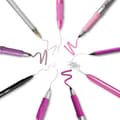 Miniatyrbild 4 av 5: BIC Rosa &amp; Lila Festset - 1 Fodral, 2 Kulspetspennor/1 Utgörbar Gelpenna/1 Blyertspenna med suddgummi/1 Penna