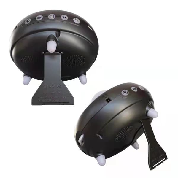 INF 12 Constellation 5 Planet Night Light-projektor Sort