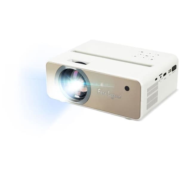 AOPEN QF12 - Trådlös LED -videoprojektor, Full HD (1920x1080) - 5000 lumen - HDMI, USB - Wifi - 5W högtalare - Självporträtt