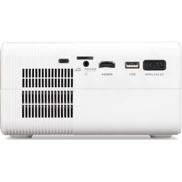 AOPEN QF12 - Trådlös LED -videoprojektor, Full HD (1920x1080) - 5000 lumen - HDMI, USB - Wifi - 5W högtalare - Självporträtt
