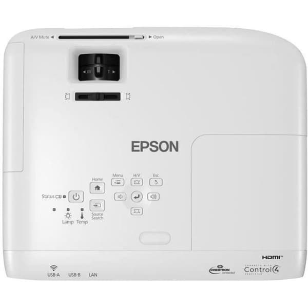 EPSON EB-W49 - 3LCD bärbar projektor - 3800 lumen (vit) - 3800 lumen (färg) - WXGA (1280 x 800)