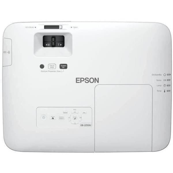 EPSON EB-2250U 3LCD-projektor - 5000 lumen - WUXGA (1920 x 1200) - 16:10 - 1080p - LAN