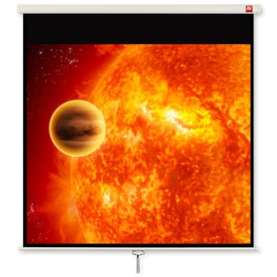 Avtek International Video 240 projection screen 4:3 Hvid