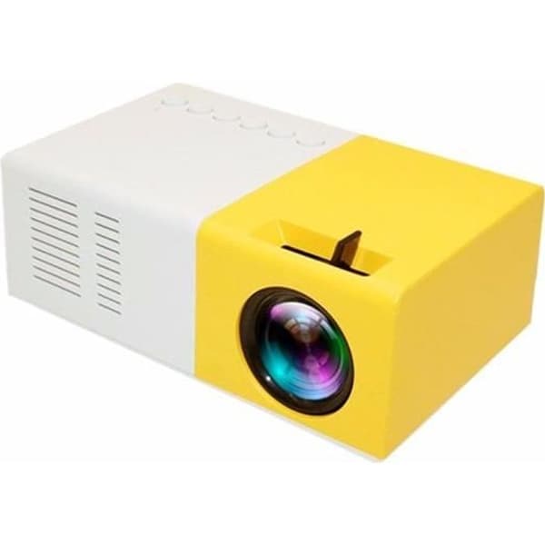 Ny 1080P Hemmabio USB HDMI AV SD Mini Bärbar HD LED-projektor bs699