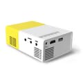 Miniatyrbild 2 av 4: Mini LED HD 1080P-projektor - Vit - Inbyggd upplösning 1920 x 1080 - USB, VGA, SD, HDMI