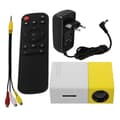 Miniatyrbild 4 av 4: YG300 Miniprojektor Full HD1080P Hemmabio LED-projektor Gul EU-kontakt