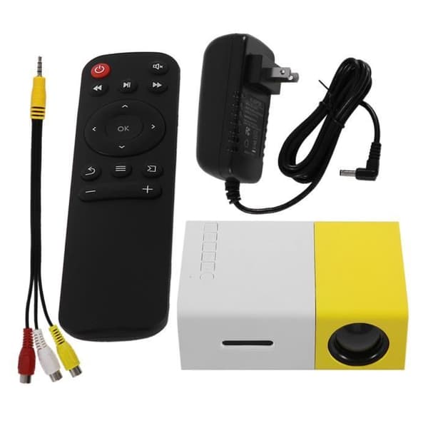 Miniprojektor Professionell Hemmabio LED LCD Full HD1080P YG300