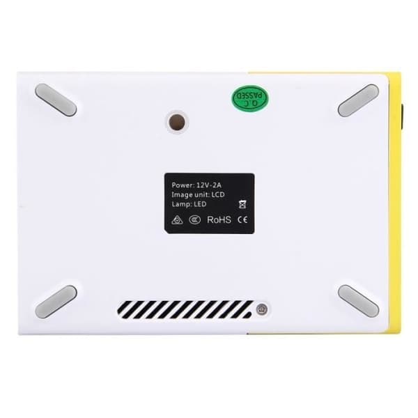 WEWOO YG-300 LED-videoprojektor - 400-600 Lumen - 1920 x 1080 - Hemmabio