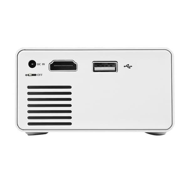 Excelvan YG300 Mini Home Projector Support SD-kort 1080P AV 240P USB HDMI-gränssnitt