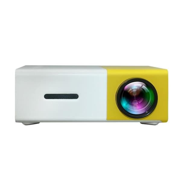 YG300 1080P Home Theater Cinema USB HDMI AV SD Mini Bärbar HD LED-projektor