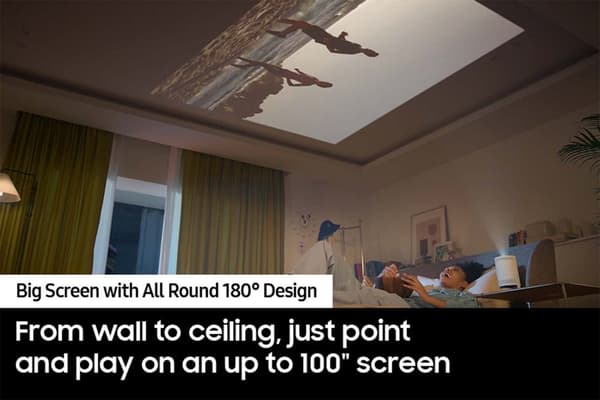 Samsung SP-LFF3CLAXXXH dataprojektor Ultrakort projektor DLP 1080p (1920x1080) Svart, Vit