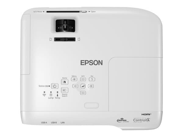 EPSON EB-982W 3LCD-projektor - 4200 lumen (vit) - 4200 lumen (färg) - WXGA (1280 x 800)