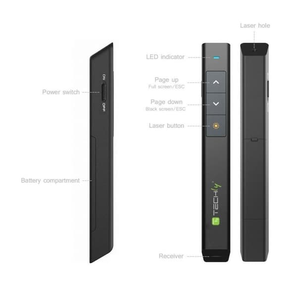 Osoitin Techly ITC-LASER26