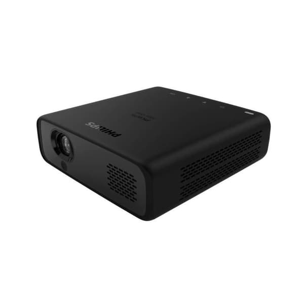 PHILIPS PicoPix Max One pocket videoprojektor - DLP 1080p - HDMI, USB-C - Svart Svart