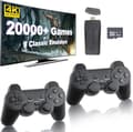 Pikkukuva 3 / 11: 2024 Uusi Retro Pelikonsoli 20 000+ Peliä 4K HDMI Sisältää 2 Langatonta Ohjainta