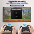 Pikkukuva 10 / 11: 2024 Uusi Retro Pelikonsoli 20 000+ Peliä 4K HDMI Sisältää 2 Langatonta Ohjainta