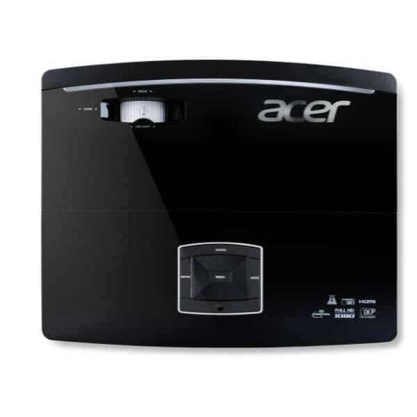 Acer P6505 projektor - Lampa 5 500 Lm - 1080p (1920 x 1080), 16/9 - Optisk zoom 1,6X - 10W högtalare x 2 - 4,5 - 3 år RA - Lock