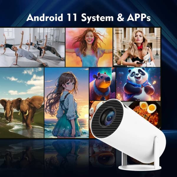 Projektor Android 11 HY300 Pro Smart 4k Wifi