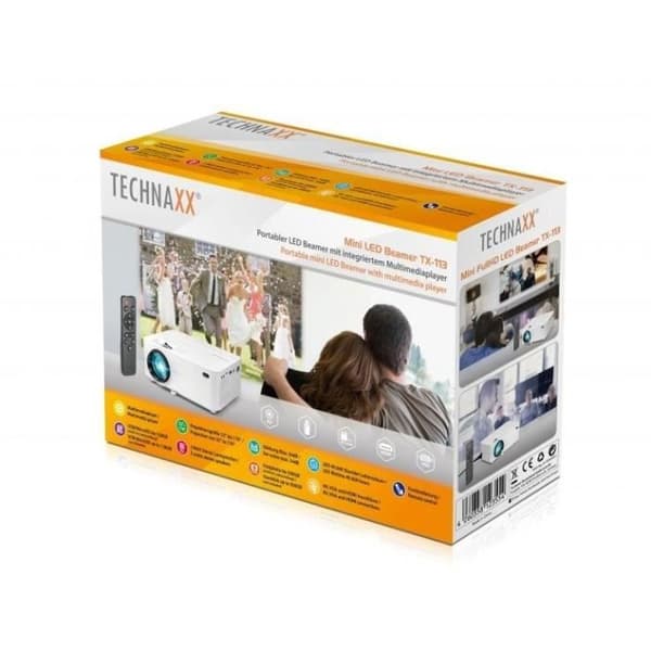 Miniprojektor - TECHNAXX - TX-113 - Mini LED Beamer