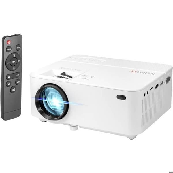 Miniprojektor - TECHNAXX - TX-113 - Mini LED Beamer Vit