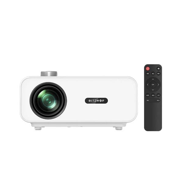 LED-projektori BlitzWolf BW-V5 1080p, HDMI, USB, AV (valkoinen)